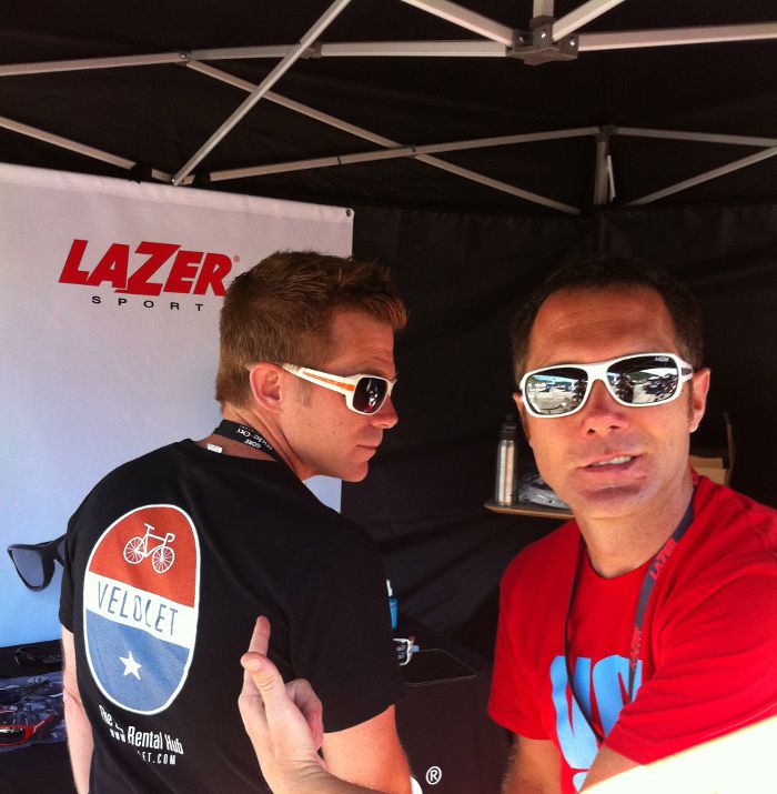Dan Cleary, Velolet, Lazer, Dealer Camp Dan Cleary, Velolet, Lazer, Dealer Camp